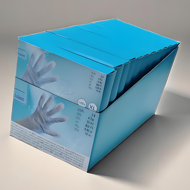 Chemische bestendigheid Blauwe TPE-handschoenen (matte textuur) Chemische bestendigheid Blauwe TPE-handschoenen (matte textuur)