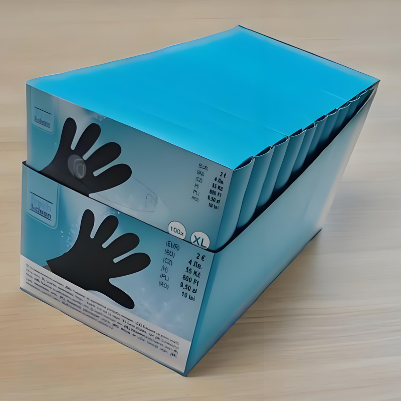‌‌Goede temperatuurbestendigheid Zwarte TPE-handschoenen (matte textuur)