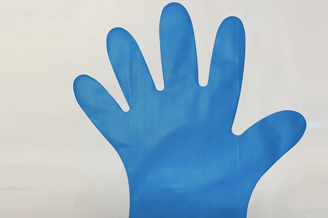 TPE-handschoenen (ruitpatroon)